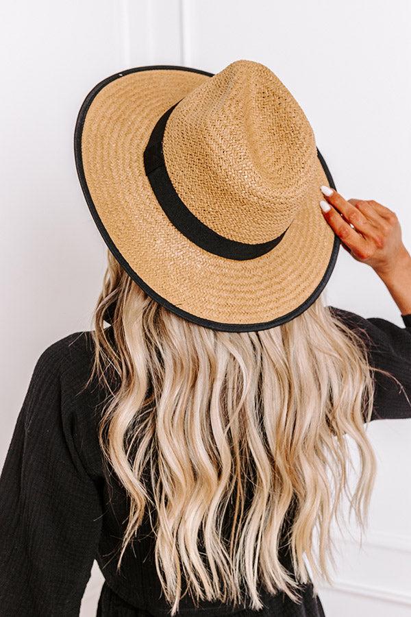 Impressions Poolside Cutie Woven Fedora