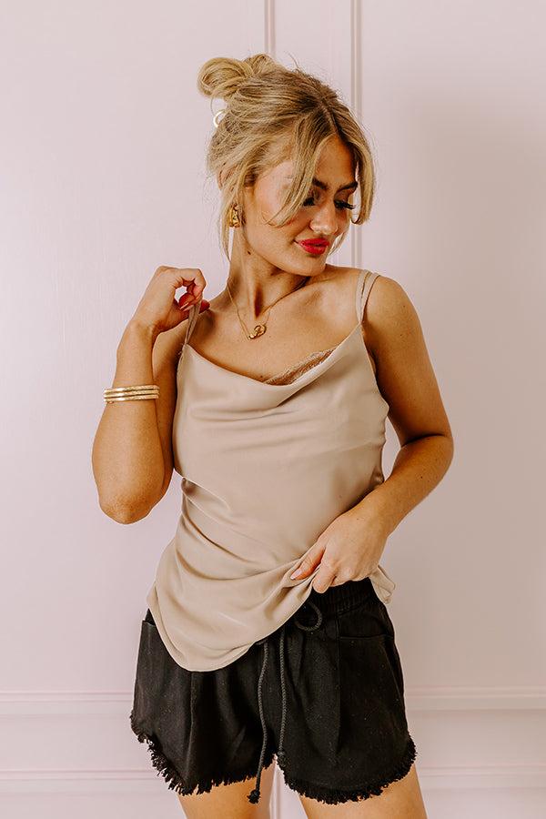 Impressions Possible Romance Tank In Iced Latte