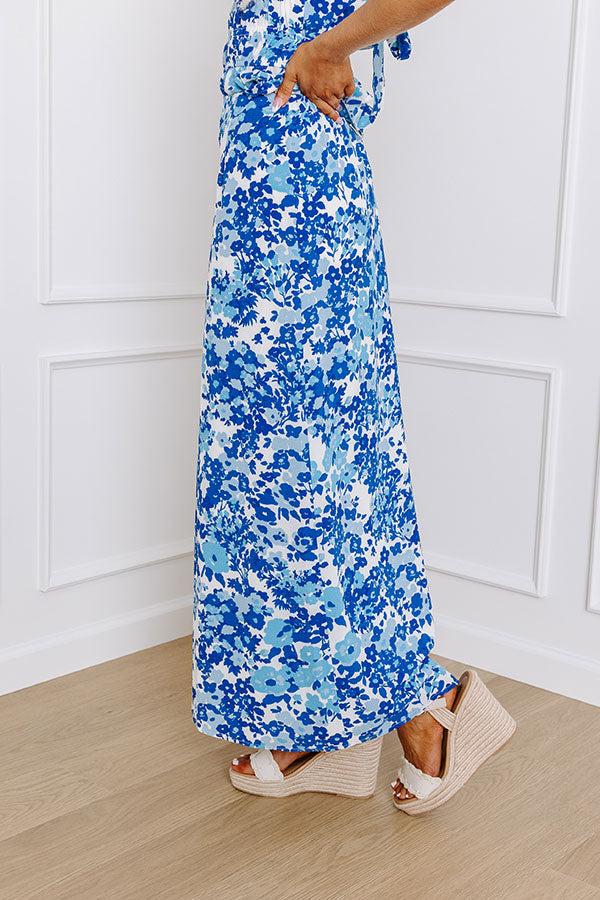 Impressions Pretty Epiphany Floral Maxi Skirt