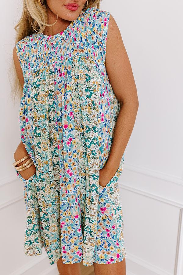 Impressions Pretty In Petals Mini Dress