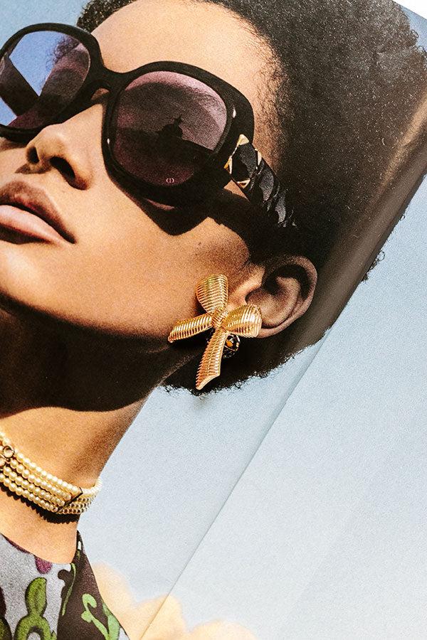 Impressions Pretty Little Bow Earrings