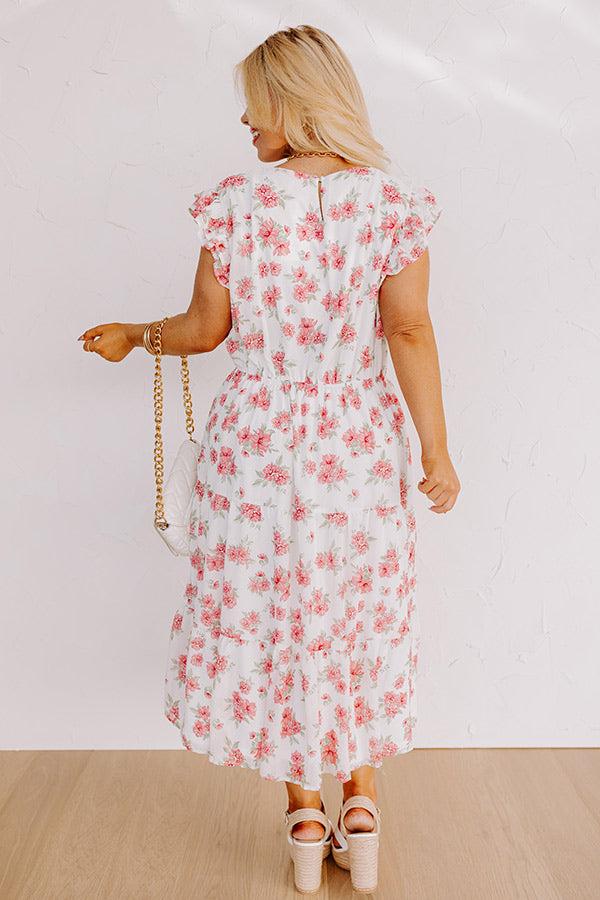 Impressions Promise Me Dear Smocked Midi Curves