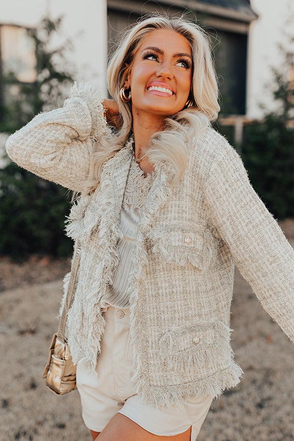 Impressions Prosecco Splash Tweed Jacket