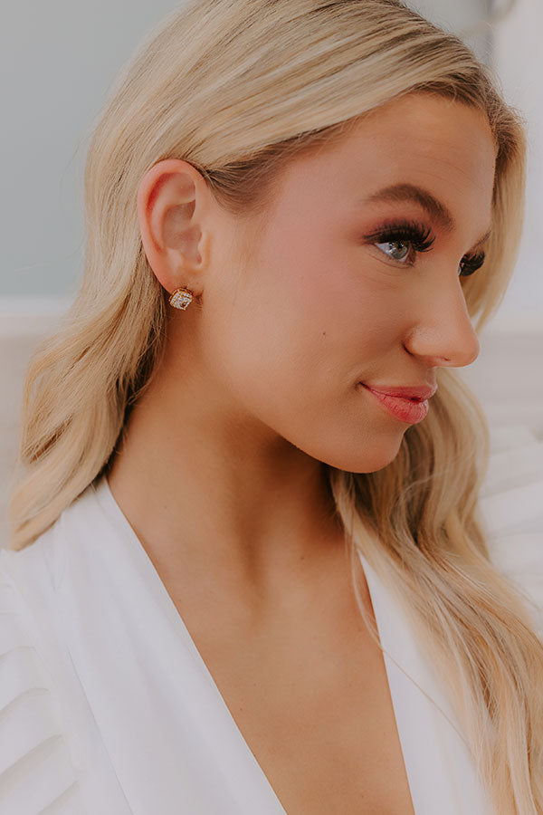 Impressions Radiant Smile Cubic Zirconia Earring