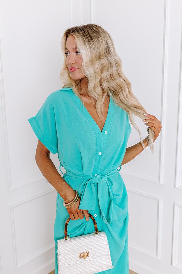 Impressions Ray Of Radiance Front Tie Midi