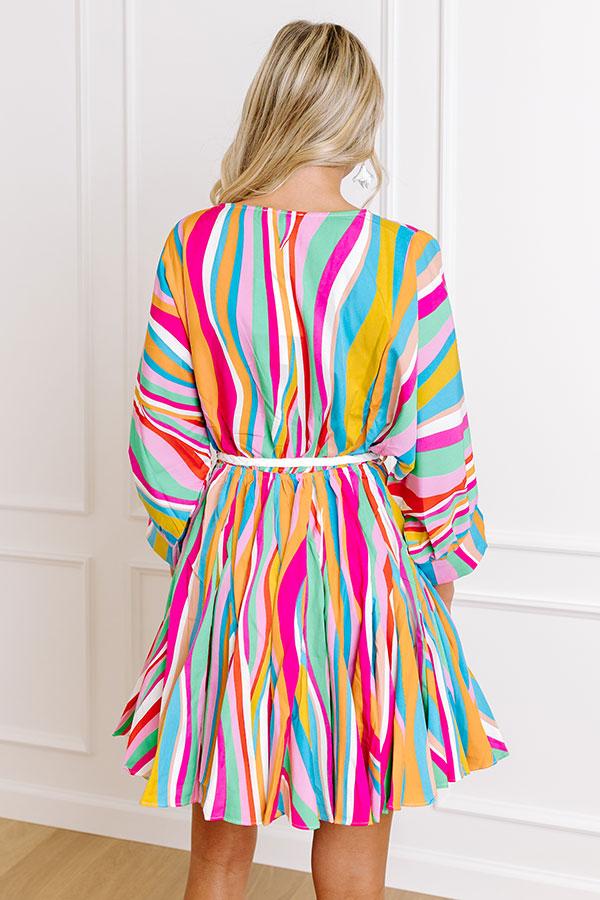 Impressions Really Radiant Stripe Dress