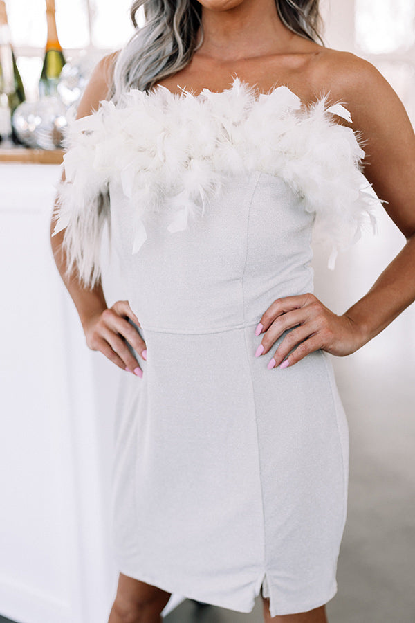 Impressions Reason To Party Dress In Champagne