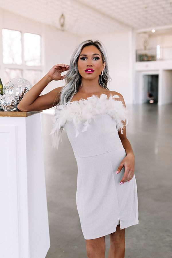 Impressions Reason To Party Dress In Champagne