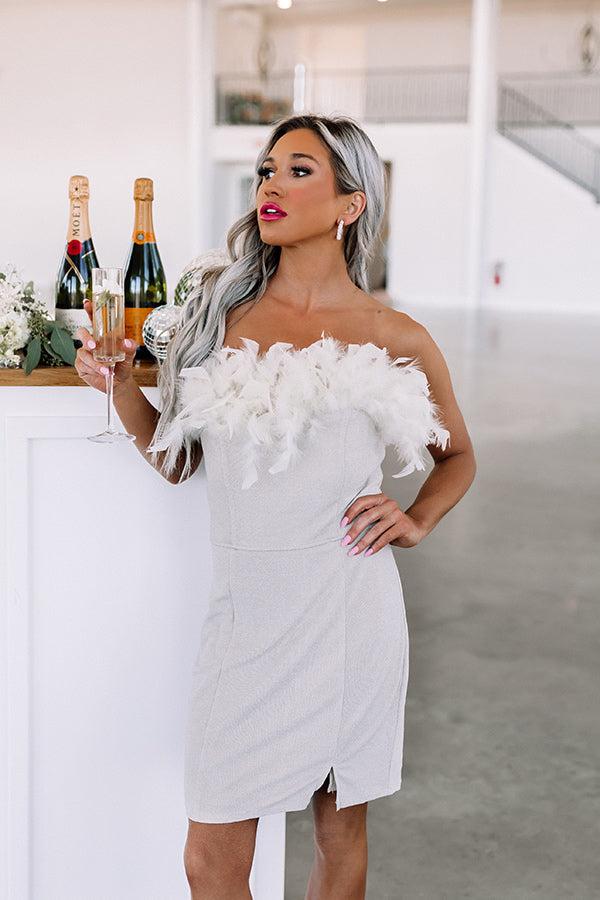 Impressions Reason To Party Dress In Champagne