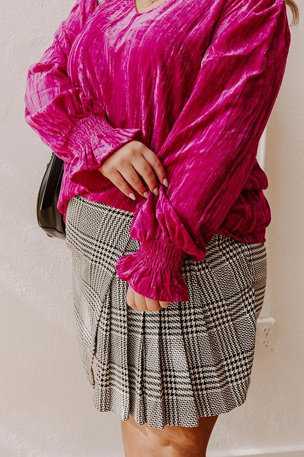 Impressions Remarkable Style Velvet Top Curves