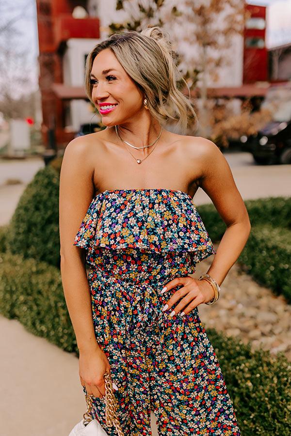 Impressions Resort Radiance Floral Jumpsuit