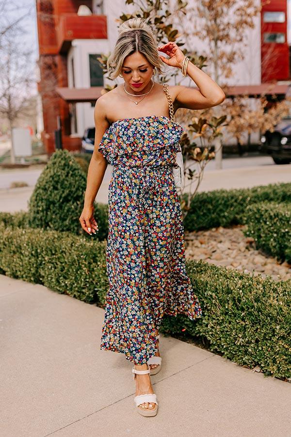 Impressions Resort Radiance Floral Jumpsuit