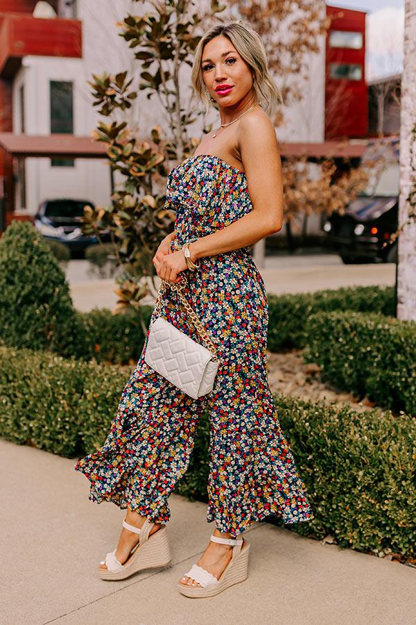 Impressions Resort Radiance Floral Jumpsuit