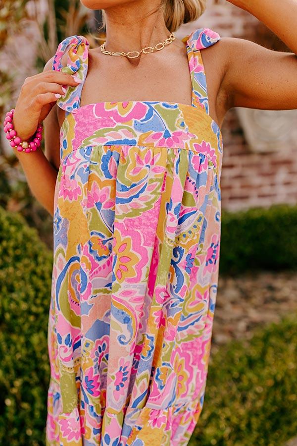 Impressions Resort Radiance Paisley Maxi Dress