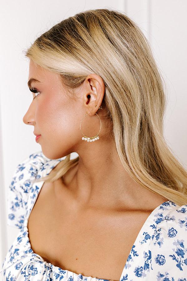 Impressions Retreat Yourself Hoop Earrings