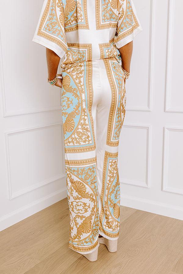 Impressions Retro Revival High Waist Satin Pants