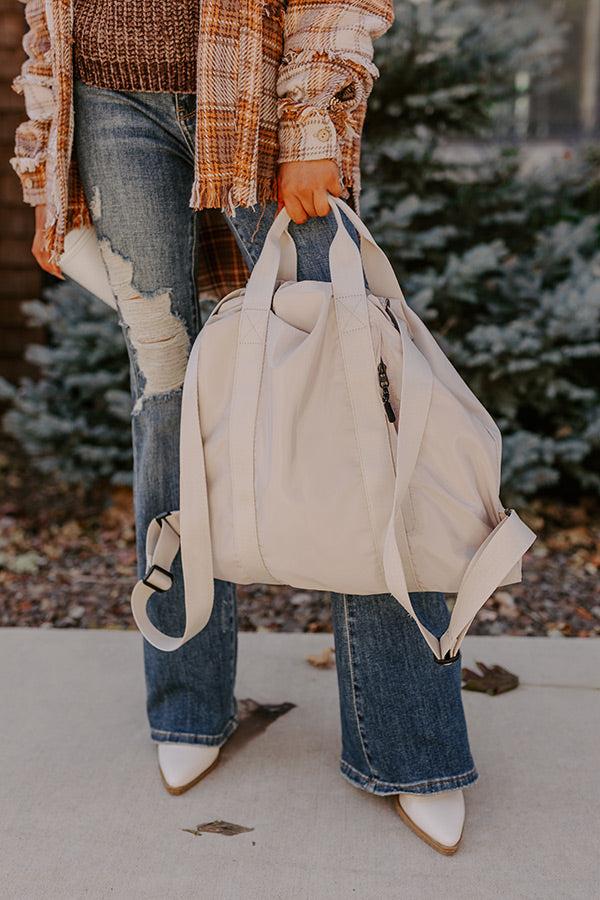 Impressions Rise And Grind Backpack In Birch