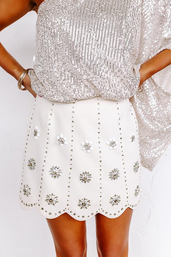 Impressions Riverfront Vibes Embellished Skirt