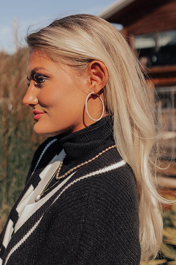 Impressions Romantic Notion Hoop Earrings