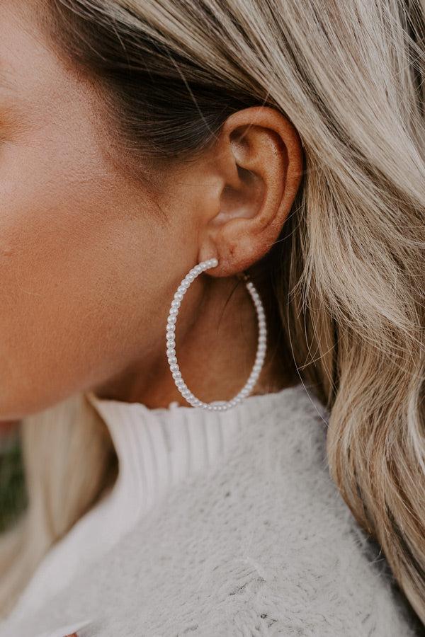 Impressions Romantic Notion Hoop Earrings