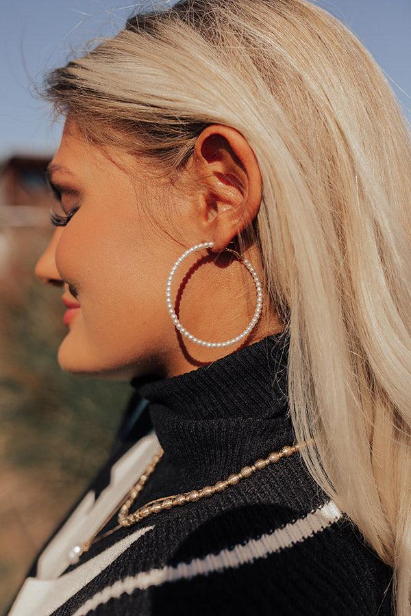 Impressions Romantic Notion Hoop Earrings