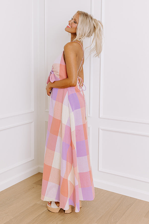 Impressions Romantic Picnic Maxi Dress