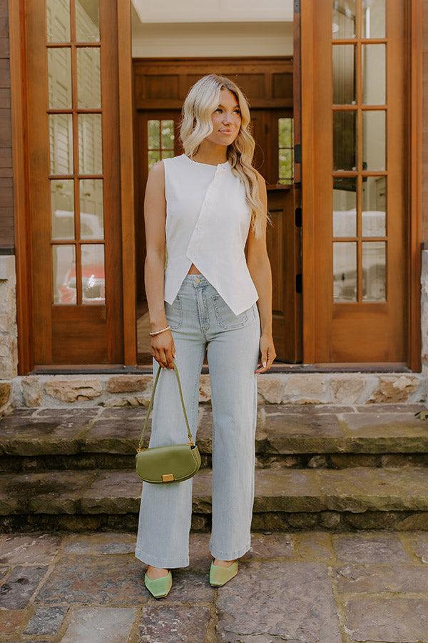 Impressions Rooftop Lounge Asymmetrical Vest Top