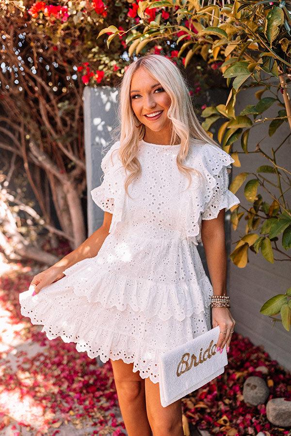 Impressions Roses And Romance Eyelet Dress