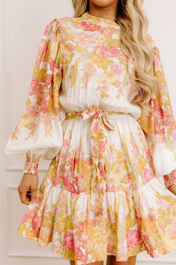 Impressions Rosie Daydream Floral Mini Dress