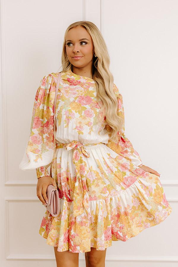 Impressions Rosie Daydream Floral Mini Dress