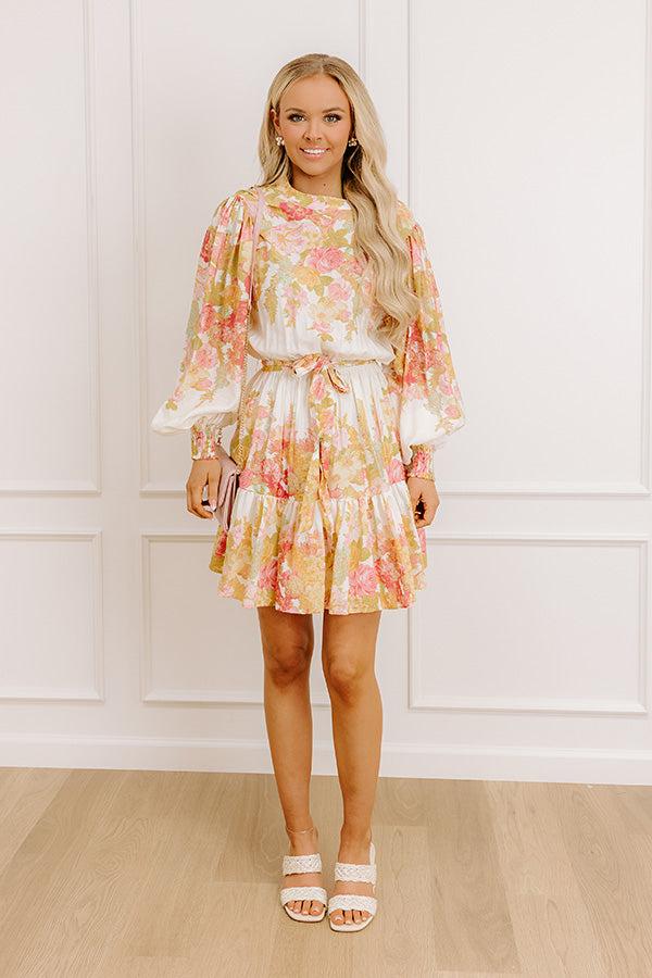 Impressions Rosie Daydream Floral Mini Dress