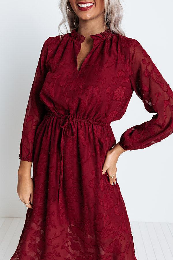 Impressions Rows Of Roses Maxi