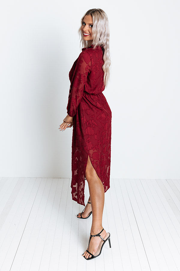 Impressions Rows Of Roses Maxi