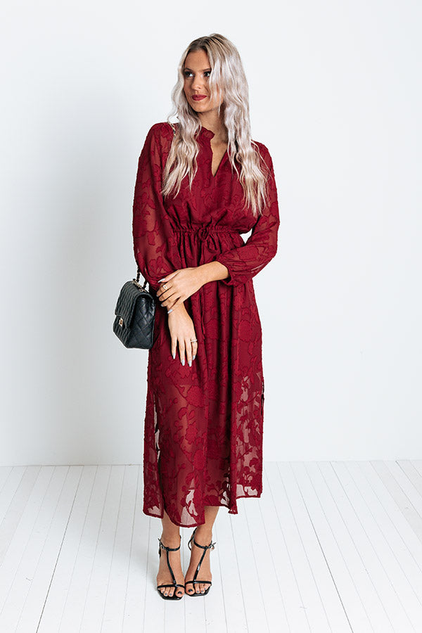 Impressions Rows Of Roses Maxi