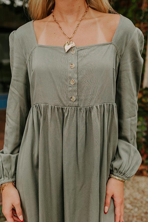 Impressions Rustic Bliss Babydoll Mini Dress