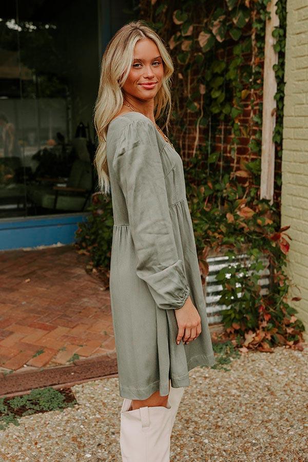 Impressions Rustic Bliss Babydoll Mini Dress