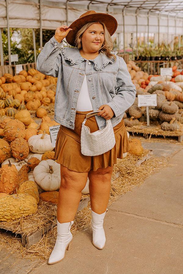 Impressions Rustic Vineyard Denim Jacket Curves