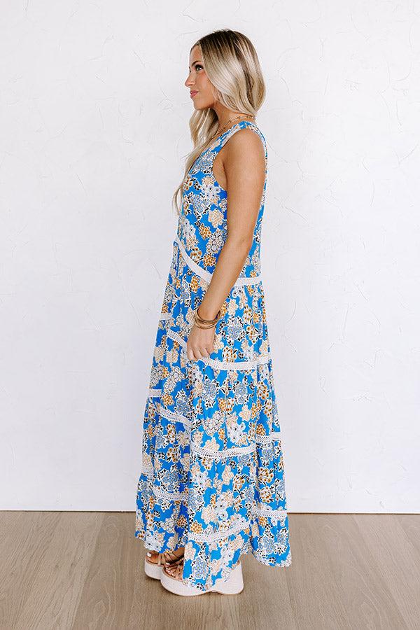 Impressions San Fran Cafe Floral Maxi Dress