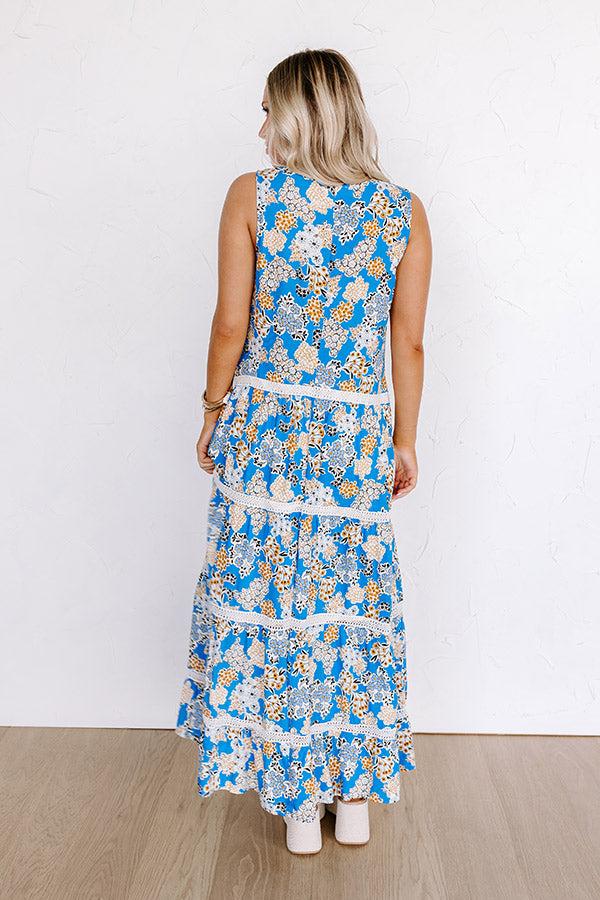 Impressions San Fran Cafe Floral Maxi Dress