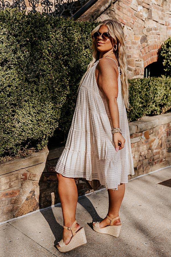 Impressions Sand And Surf Shift Dress Curves