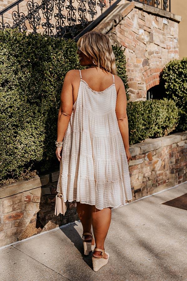 Impressions Sand And Surf Shift Dress Curves