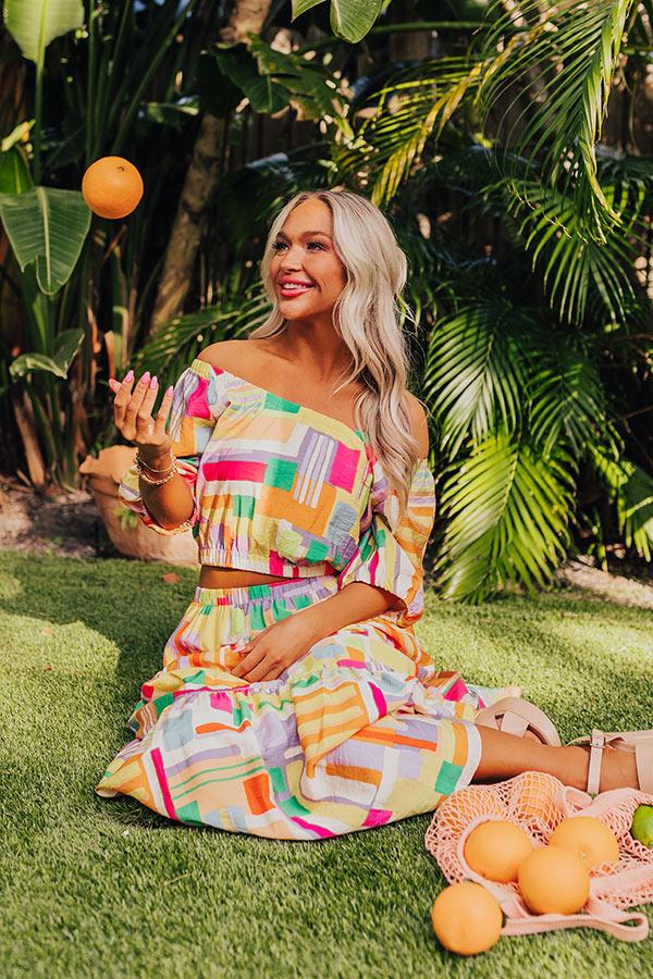 Impressions Sandy Shore Crop Top