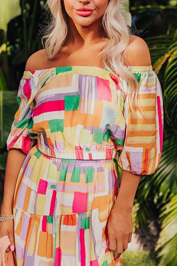 Impressions Sandy Shore Crop Top