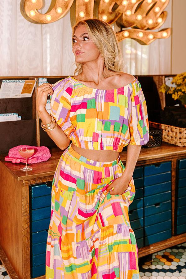 Impressions Sandy Shore Crop Top