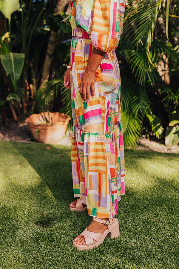 Impressions Sandy Shore Maxi Skirt