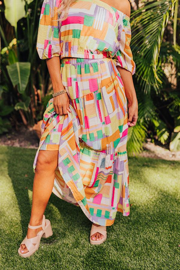 Impressions Sandy Shore Maxi Skirt