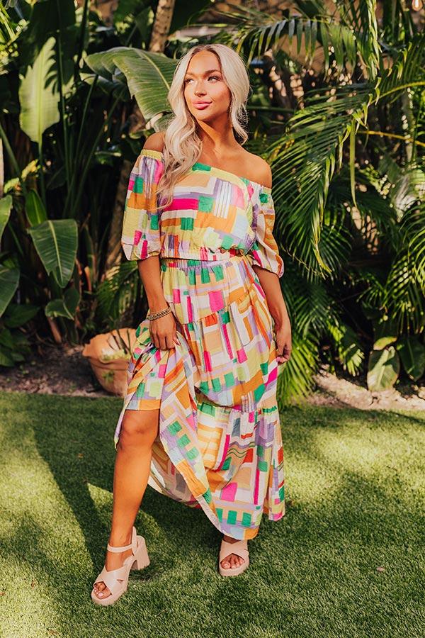 Impressions Sandy Shore Maxi Skirt