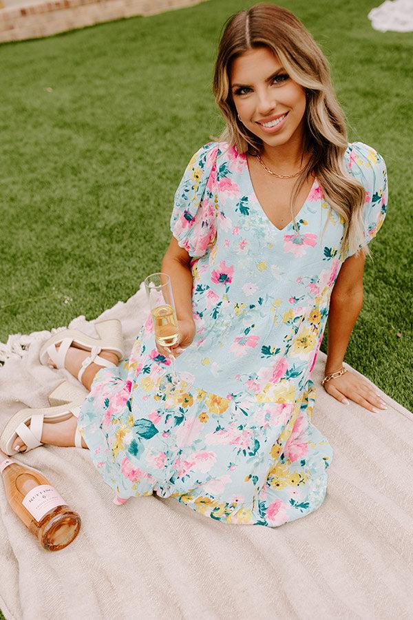 Impressions Sandy Shores Floral Shift Dress