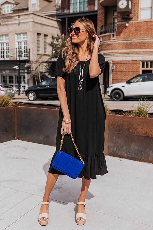 Impressions Sandy Shores Midi In Black