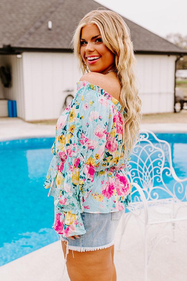 Impressions Sandy Shores Off Shoulder Top Curves